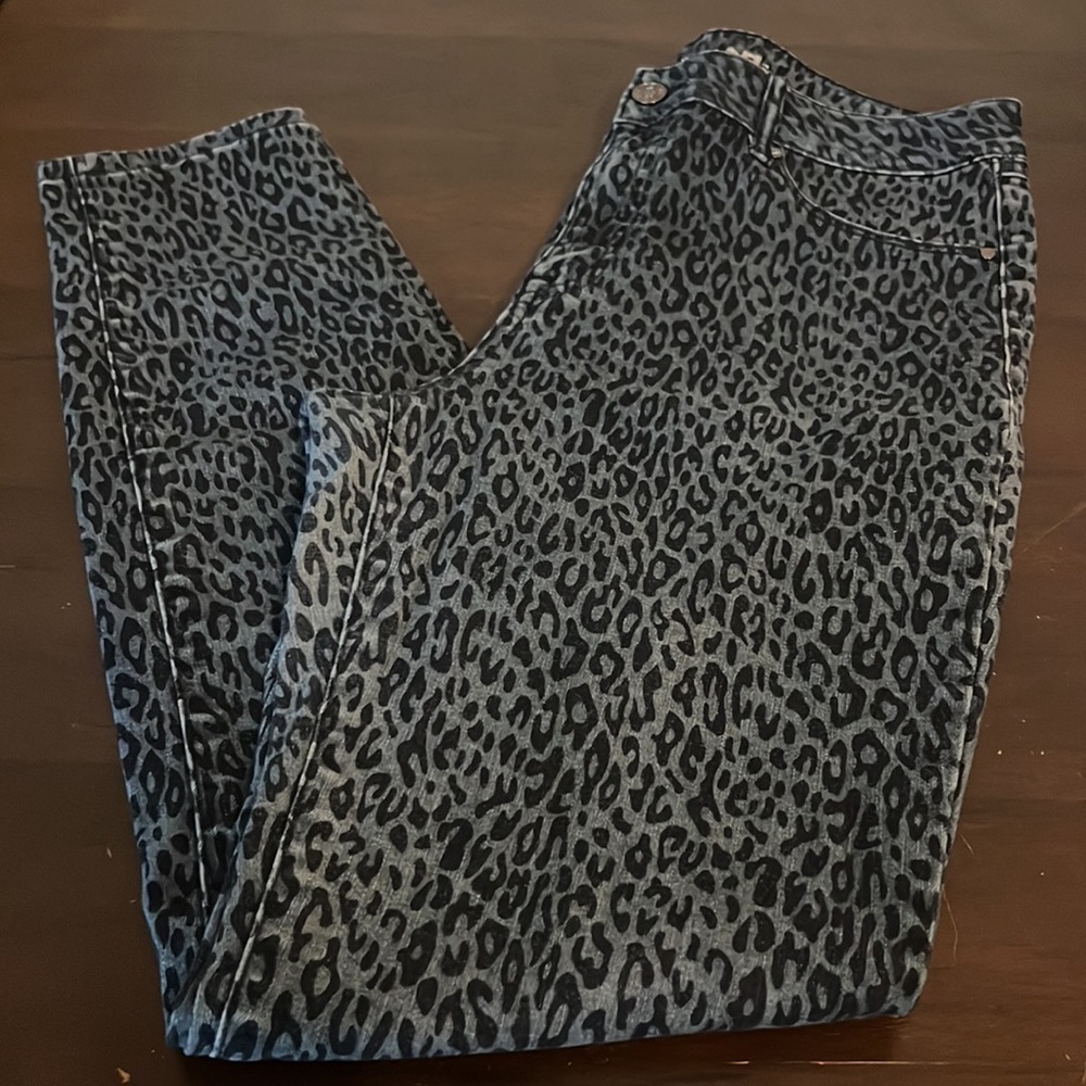 Rewash Juniors' Nikki Printed Denim Jeggings - Picture 7 of 10